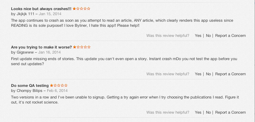 byliner app reviews